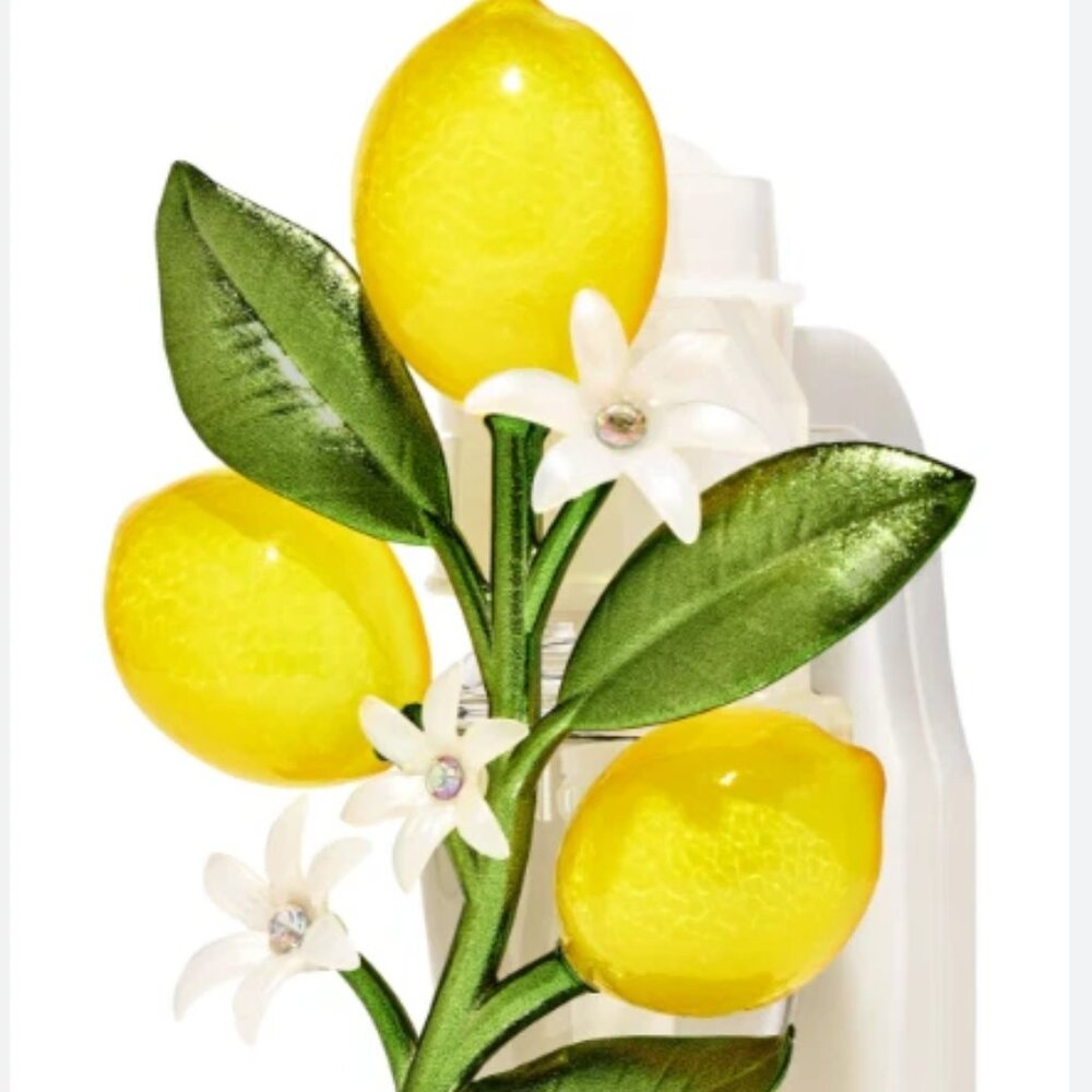 Lemons on Branch SCENT CONTROL Wallflower NIGHTLIGHT Plug Bath & Body Works